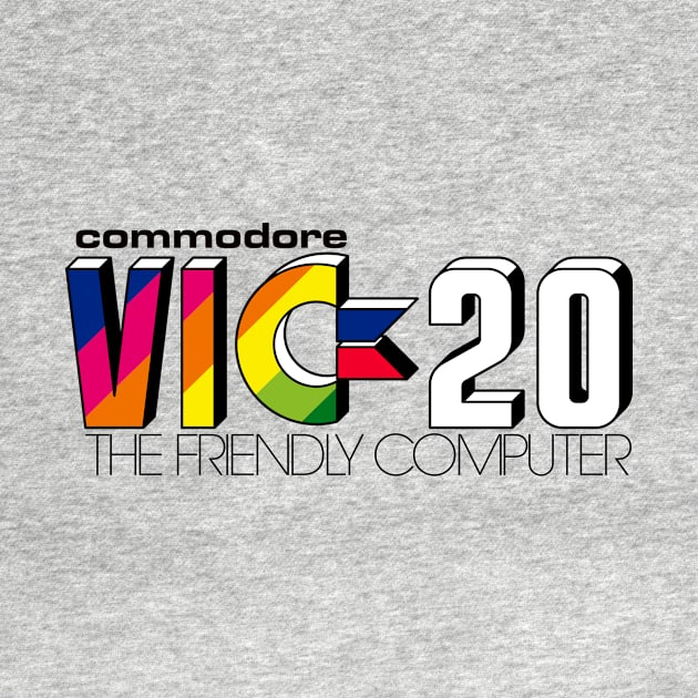 Commodore VIC-20 - Version 4 Black by RetroFitted